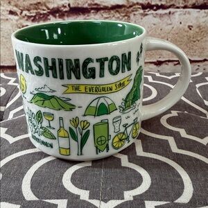 Washington state Starbucks mug